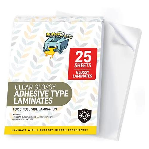 Self Adhesive Laminating Sheets …