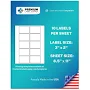 Premium Label Supply White Sticker Product / Shipping Labels 3 x 2 inch Laser/Inkjet Compatible (10 Labels/Sheet), 25 Sheets 250 Total Adhesive Labels