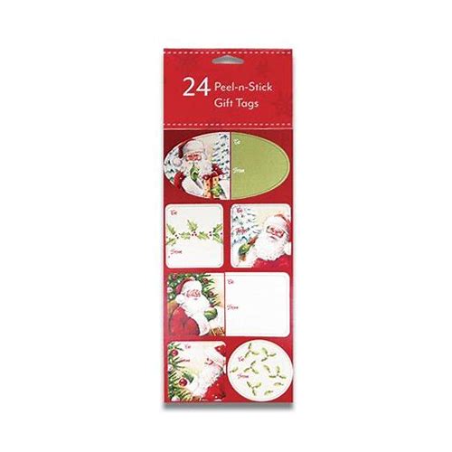 24 Christmas Gift Labels - Peel-N …