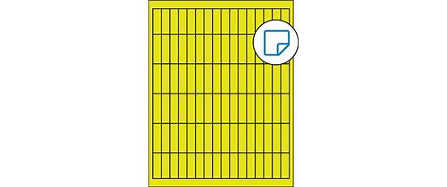 0.5 X 1.75 Fluorescent Yellow Rec…