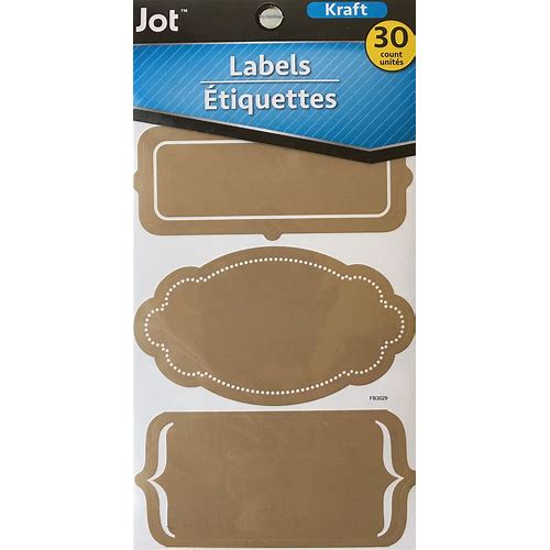 Decorative Kraft Paper Labels Sel…
