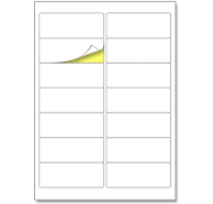 A4 Self Adhesive Sticky Address Labels Pack of 100 with 14 Labels per sheet