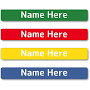 Personalized Classic Mini Name Labels | Durable Labels for School Supplies