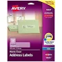 Avery Easy Peel Inkjet Printer Mailing Labels 18661