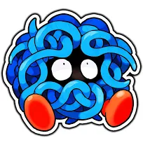 Tangela Anime & Manga Multicolor Waterproof Vinyl Sticker Decal Die-Cut | Plastic | Pokémon | Water-Resistant | United States