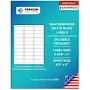 Premium Label Supply Waterproof White Address Sticker Labels 2.625 x 1 inch Laser Printers Only (30 Labels/Sheet), 10 Sheets - 300 Total Adhesive