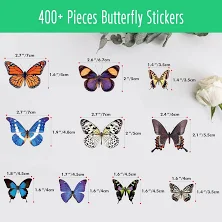 Plastic 1 set 3 Sheets 3 styles PVC Waterproof Decorative Stickers Self Adhesive Decals for Furniture Flower 300x150mm 1 sheet/style