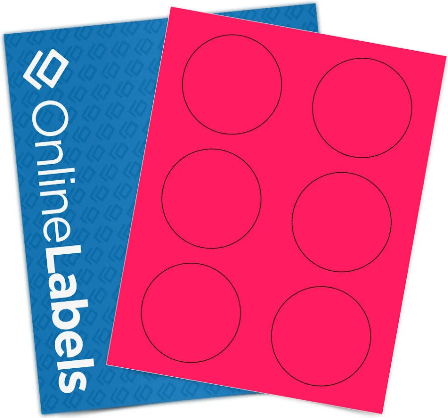 Online Labels 3 Inch Round Labels