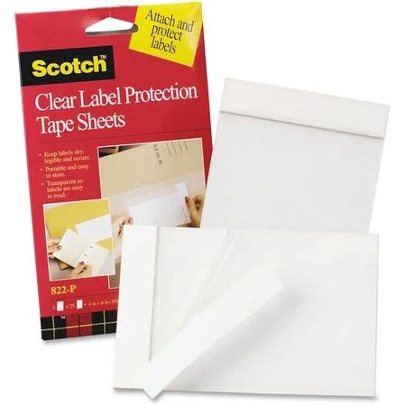 3M ScotchPad Label Protection Tape Sheets