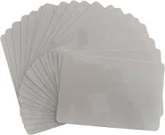 20-pack Clear Self-adhesive Laminating Plastic Paper, 4x6 Inches