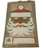 Vtgmcm Avery Dennison Xmas Santa Seal Self Adhesive Gift Label Sticker