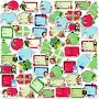Elf Christmas Labels Sticker Pack