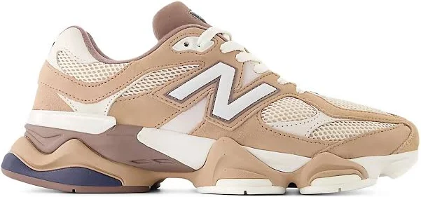 New Balance - 9060 lace-up sneakers - unisex - Calf Suede/Fabric/Rubber/Mesh - 11 - Neutrals