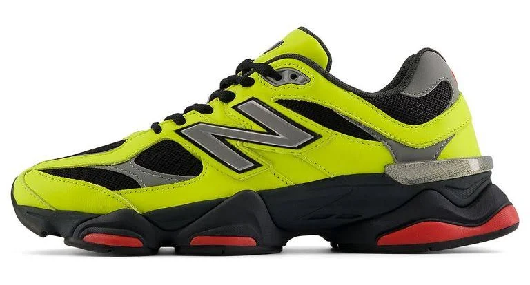 New Balance Men's 9060 'Tea Tree' - Yellow - Low-top sneakers - 8