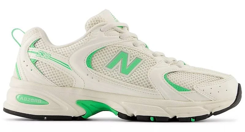 New Balance 530 Sea Salt Lime Leaf