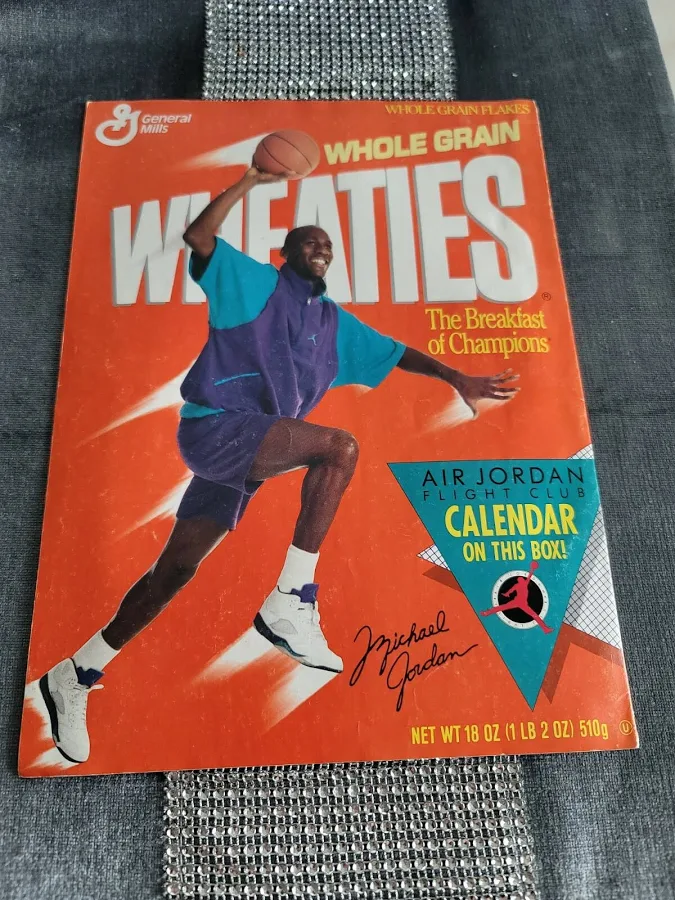 1991 Wheaties Air Jordan Flight Club Calendar