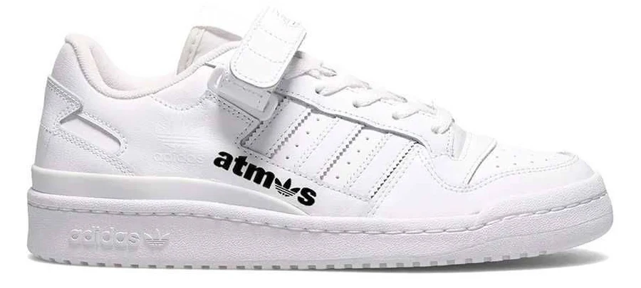 ATMOS × ADIDAS ORIGINALS FORUM LOW "WHITE"