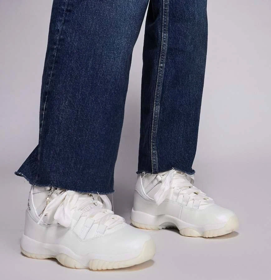 Nike Air Jordan 11 Retro sneakers in off white