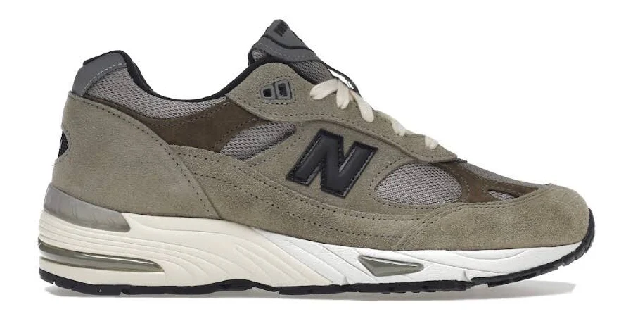 JJJJound x New Balance 991 MiUK Grey Olive M6/W7.5