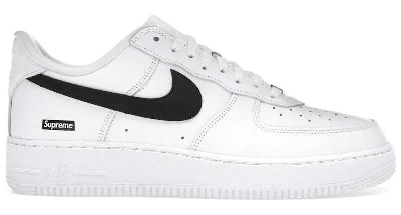 Nike Air Force 1 Low Supreme White Black