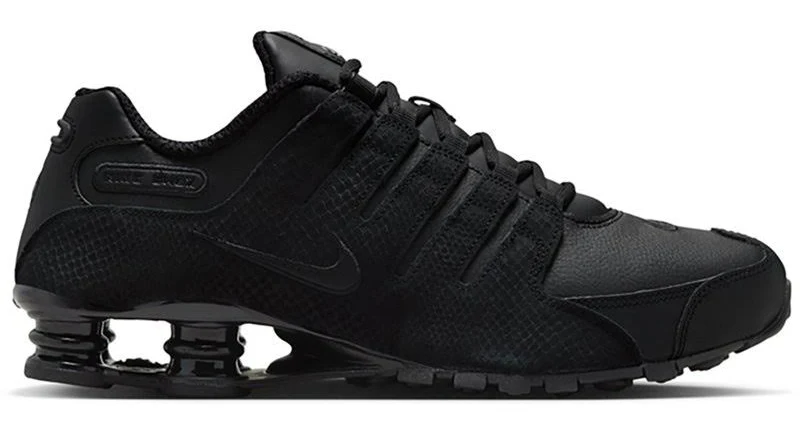 Nike Men's Shox NZ Running Shoes Black - Men's Active at Academy Sports