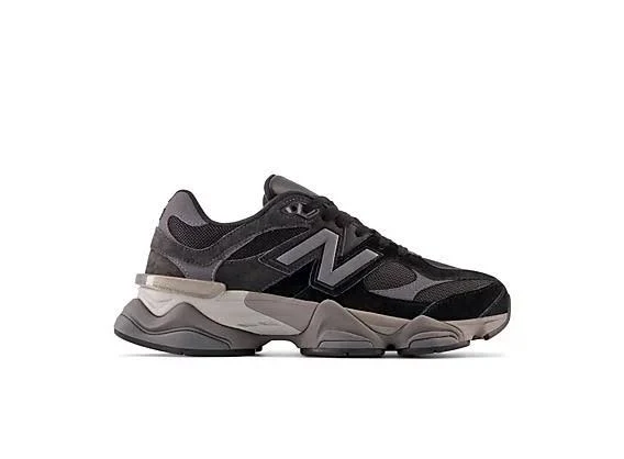 New Balance 9060 - BLACK with CASTLEROCK and Rain Cloud - M5 / W6.5