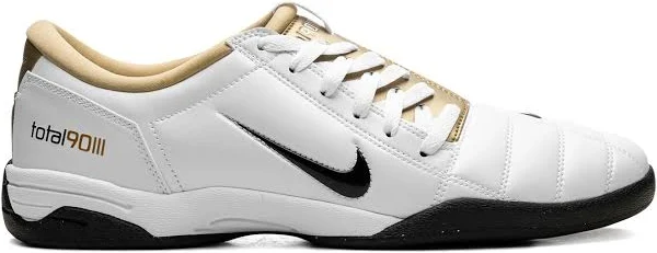 Nike - Total 90 3 SP "White/Metallic Gold" sneakers - men - Rubber/Fabric/Calf Leather - 4