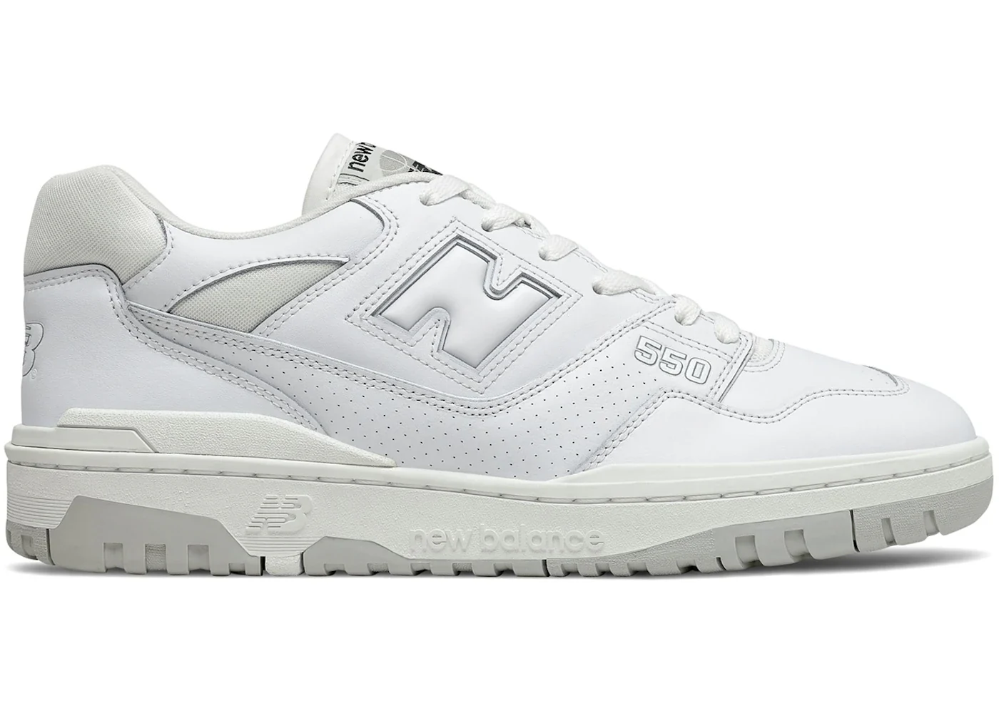 New Balance 550 White Grey - 37.5