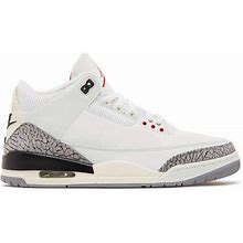 Aj Jordan 3 Retro 'White Cement Reimagined' Unfading Sneaker