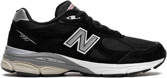 New Balance - 990v3 low-top sneakers - unisex - Calf Leather - 8 - Black