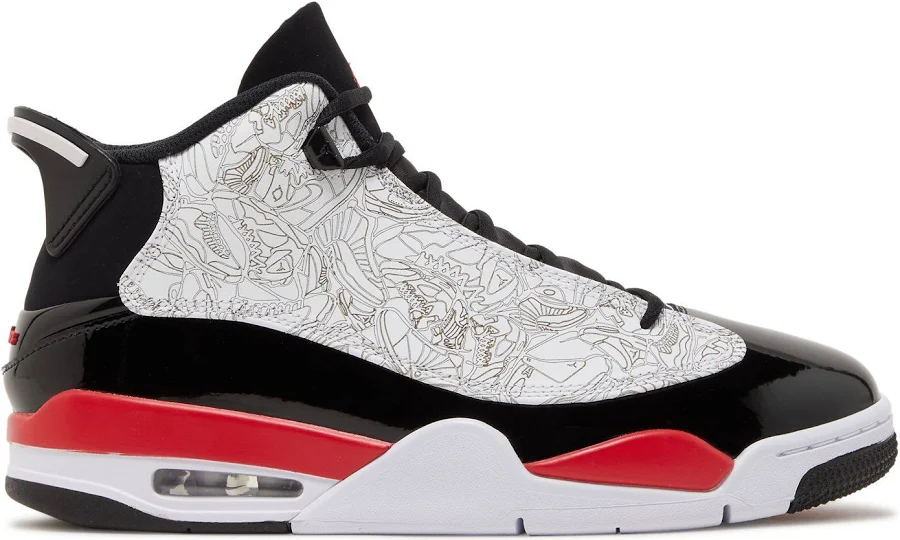 Air Jordan Dub Zero 'Fire Red' | Black | Men's Size 15