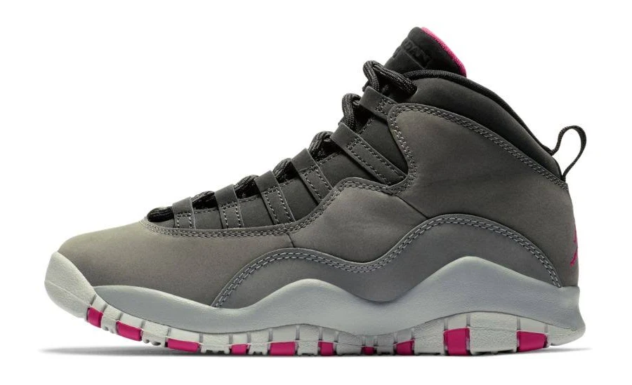 Air Jordan Girls 10 Retro "Smoke Grey