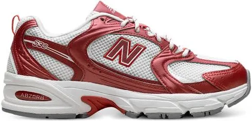 New Balance - 530 mesh panelled sneakers - unisex - Calf Leather/Mesh/Fabric/Rubber - 7 - Red