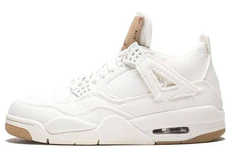 Air Jordan 4 Retro x Levi's 'White Denim' AO2571-100 US 13