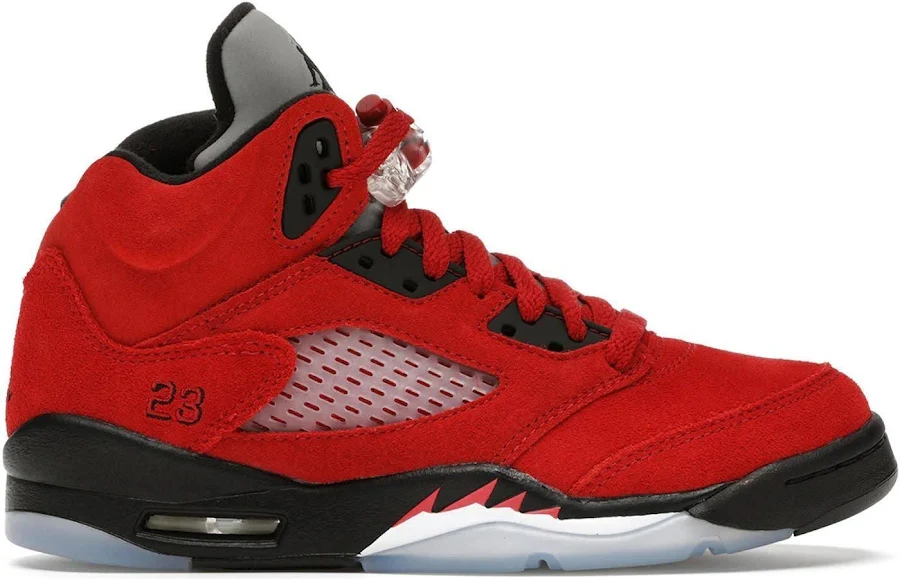 Jordan 5 Retro Raging Bull Red (2021) (GS) - New (No Original Box)