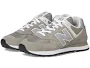 New Balance Classics 574 Core Women's Shoes Grey/White : 12 B - Medium, Textile/Synthetic/Leather