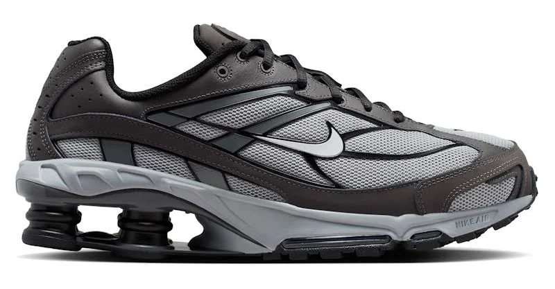 Nike Shox Ride 2 Light Smoke Grey Black