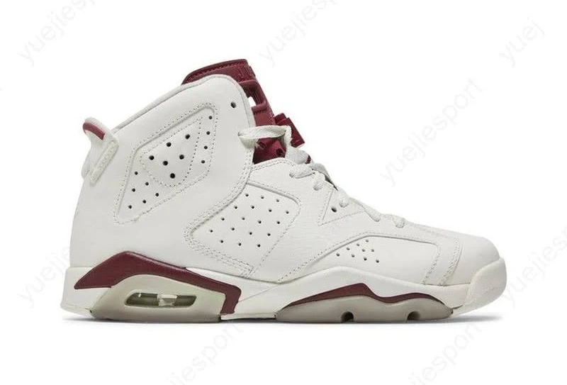 Kid's Air Jordan 6 Retro OG BG 'Maroon