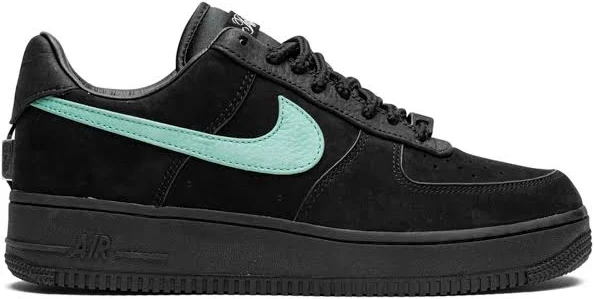 Nike - x Tiffany and Co. Air Force 1 Low sneakers - unisex - Calf Leather - 6 - Black