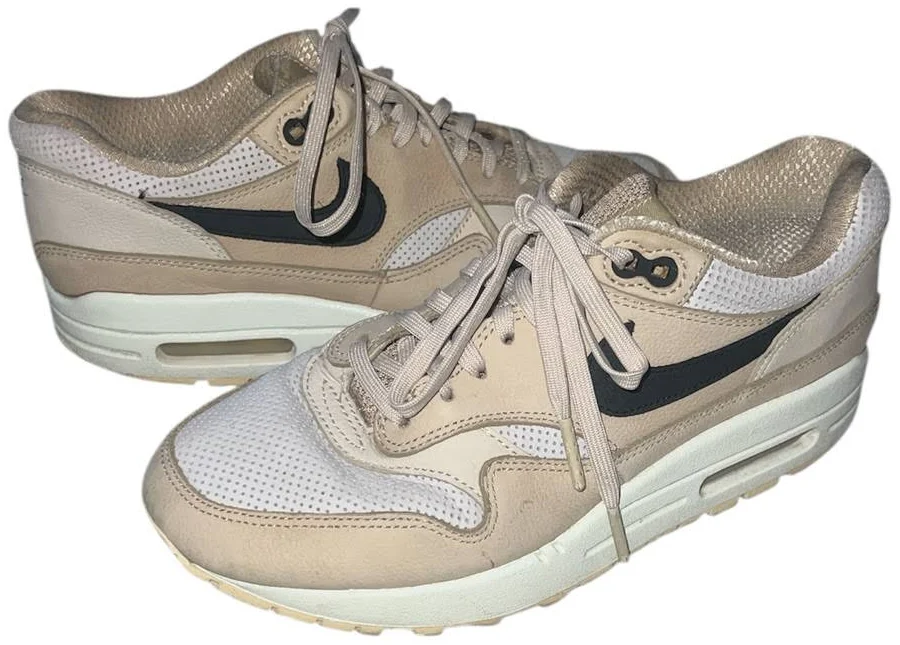 Nike Shoes | Nike Air Max 1 Pinnacle 'Mushroom' Sz 6.5 | Color: Black/Cream | Size: 6.5 | Lindigurll1's Closet