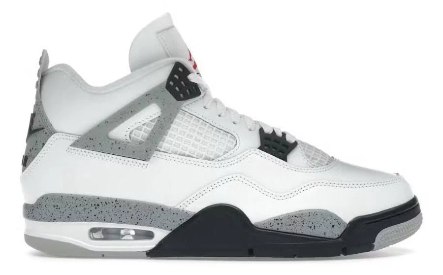Men's Air Jordan 4 Retro White Cement