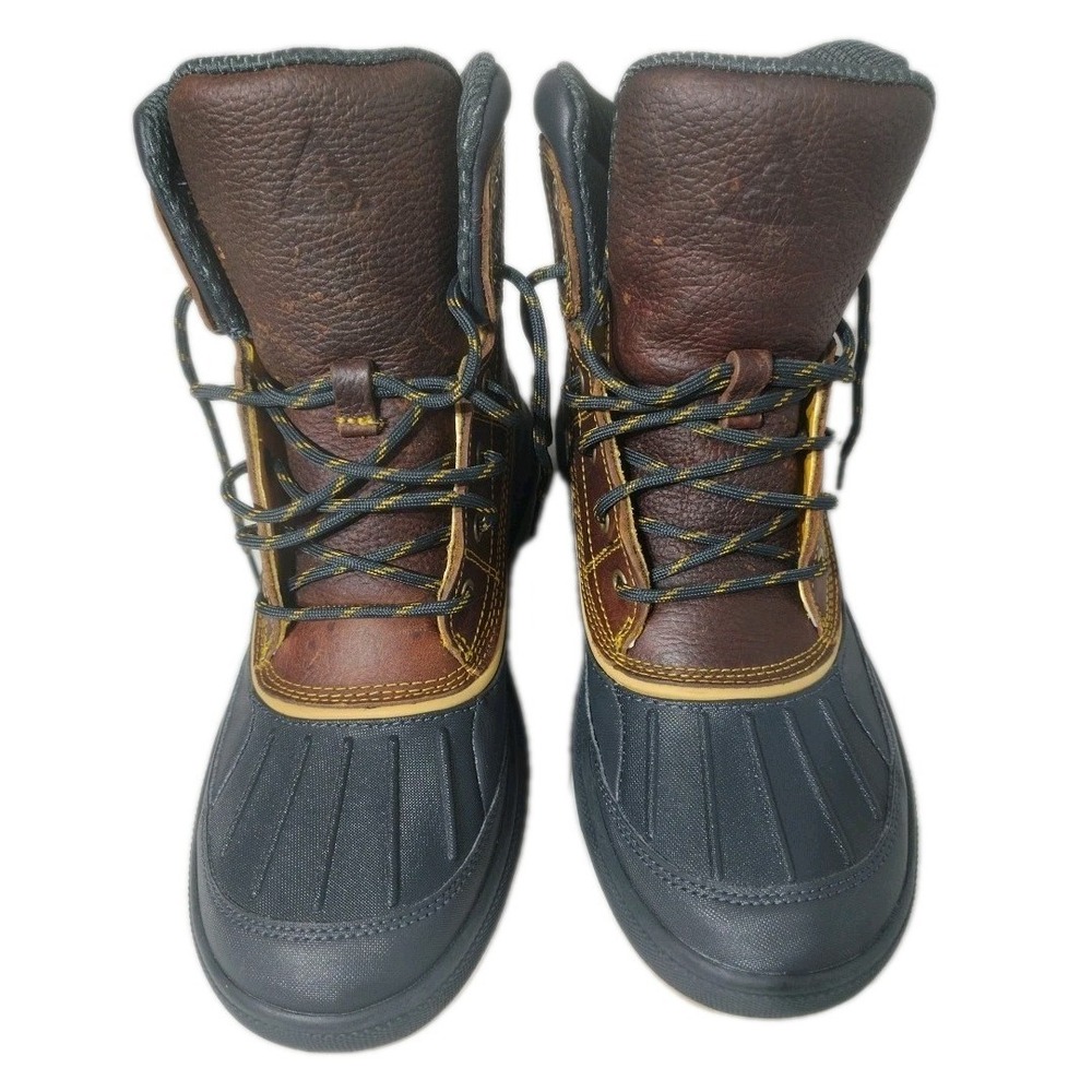 Nike Woodside 2 High ACG Brown Gold Black Beige 525393-770 Snow Rain‎ Boots Sz8