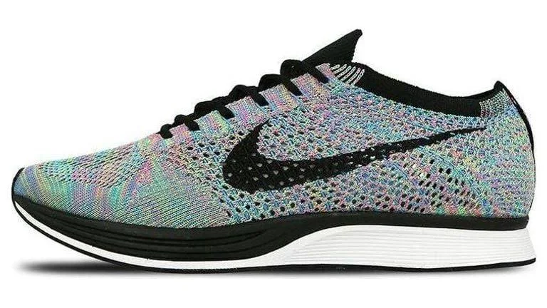 Nike Men's Flyknit Racer 'Multi-Color' 2015 - Black - Low-top sneakers - 7