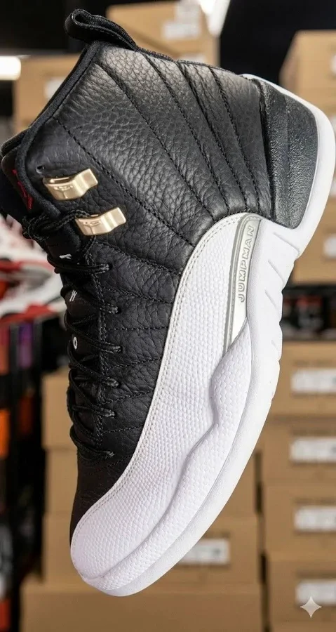 Nike Air Jordan 12 Playoff Black White Red Men's Size 9 OG Classic – Excellent Condition1