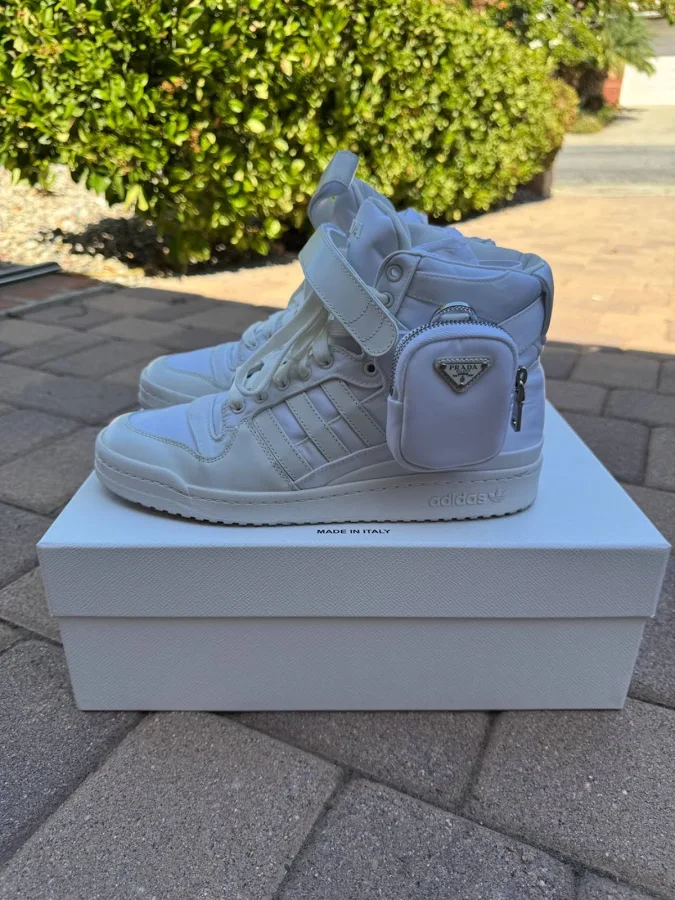adidas x Prada Re-Nylon Forum High-top Sneakers