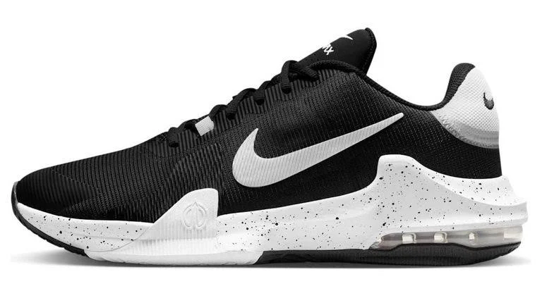 Nike Men's Air Max Impact 4 - Black - Low-top sneakers - 6.5