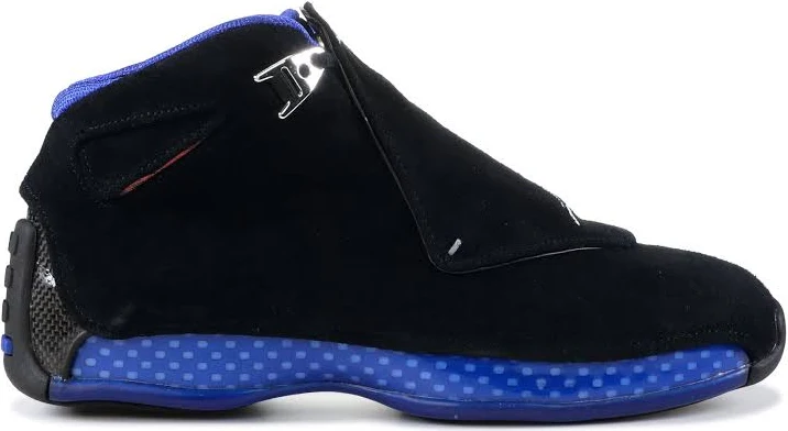 Air Jordan 18 Retro 'Black Sport Royal' 2018 | Blue | Men's Size 12