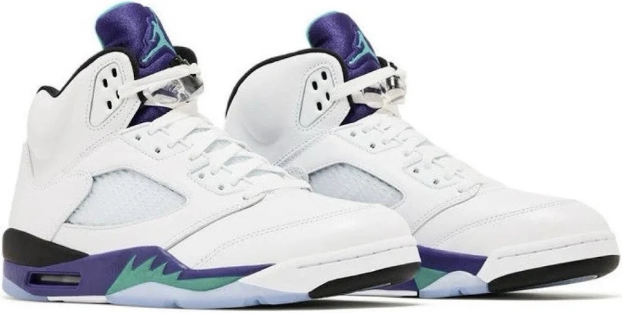 Nike Air Jordan 5 Retro 2025 Grape Hq7978-100 Men Size 12