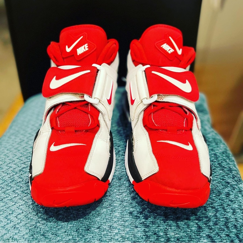 Nike Air barrage mid University Red