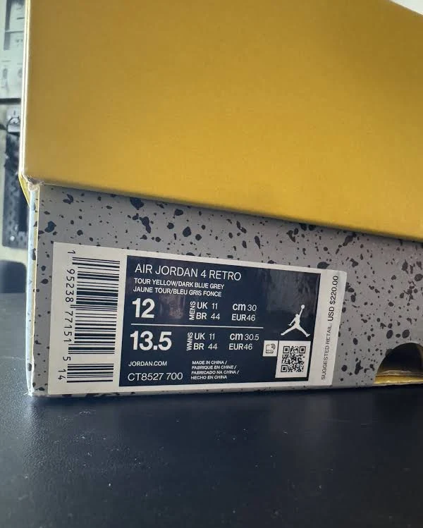 Air Jordan 4 Lighting